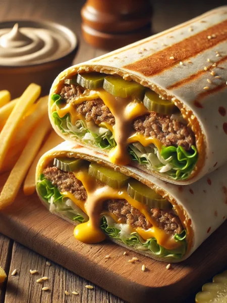 Homemade Big Mac Wrap Recipe A Quick Delicious and Healthy Twist on the Classic Burger