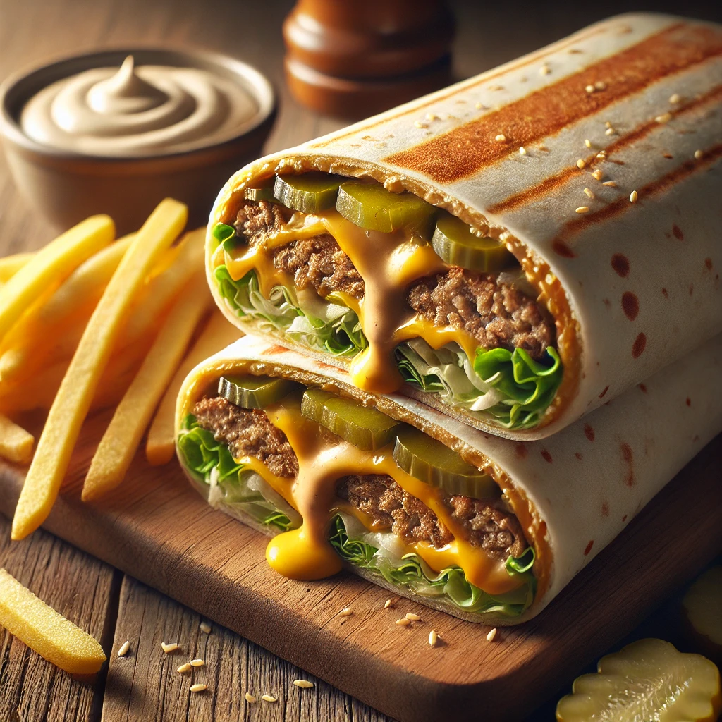 Homemade Big Mac Wrap Recipe A Quick Delicious and Healthy Twist on the Classic Burger