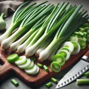 How to Cut Spring Onions