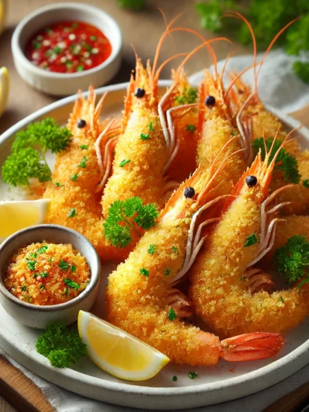 king prawn butterfly