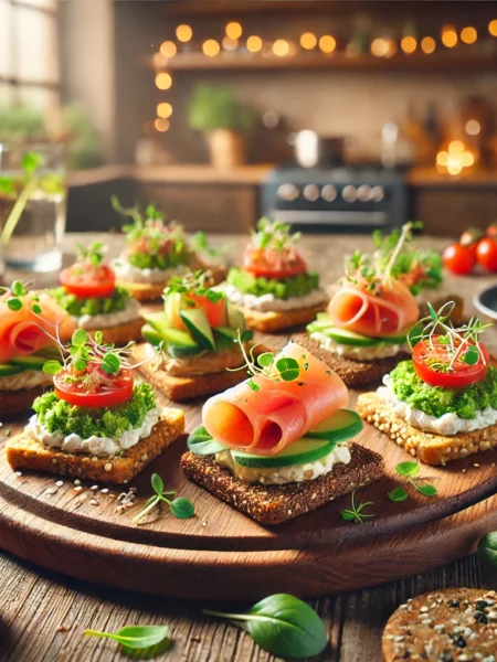 gluten free canapes